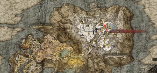 老头环雪原左边怎么去