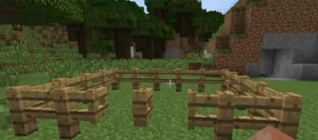 mc我的世界围栏柱怎么做_我的世界中怎么制作围栏柱