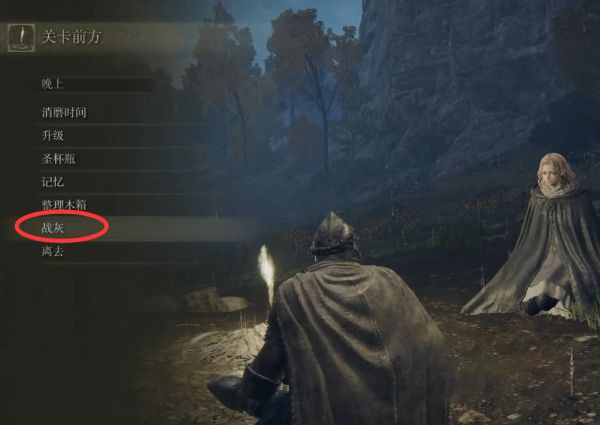 艾尔登法环怎么使用战灰