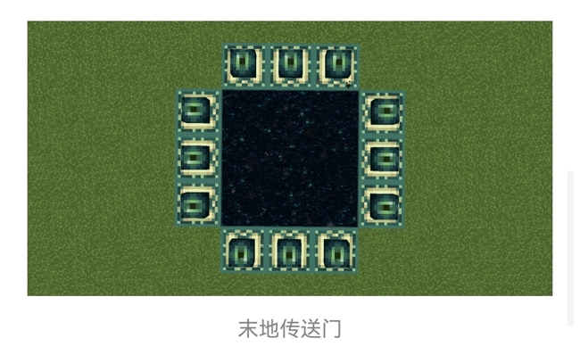 mc我的世界末地传送门在第几层