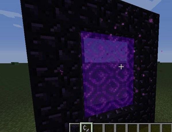 mc我的世界如何把地狱门做成鬼门关_我的世界中如何制作成鬼门关的地狱门