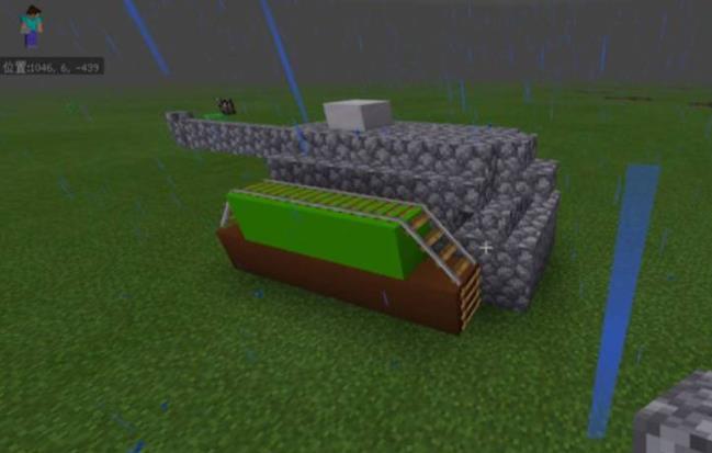 mc我的世界中的坦克怎么建_我在游戏中如何建造一个坦克