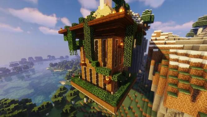 mc我的世界里面怎么建高空房子_我的世界建造高空房子方法