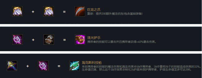 云顶之弈各英雄出装表有哪些_云顶之弈英雄出装攻略