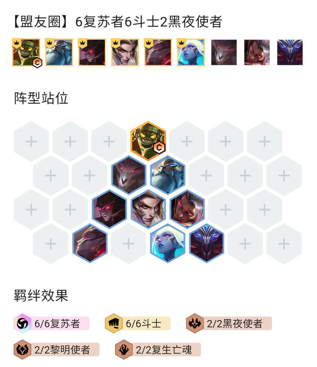 云顶新版本6斗士阵容怎么搭配