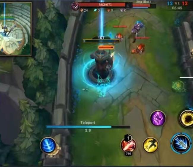 lol英雄联盟手游怎么传送小兵