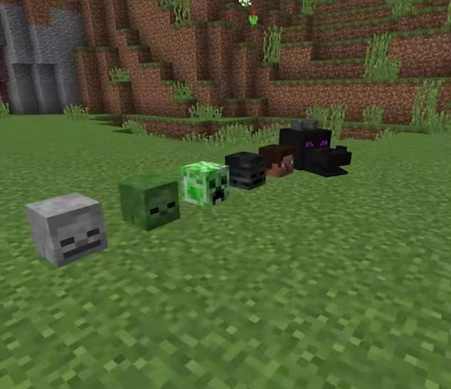 mc我的世界头颅有什么用