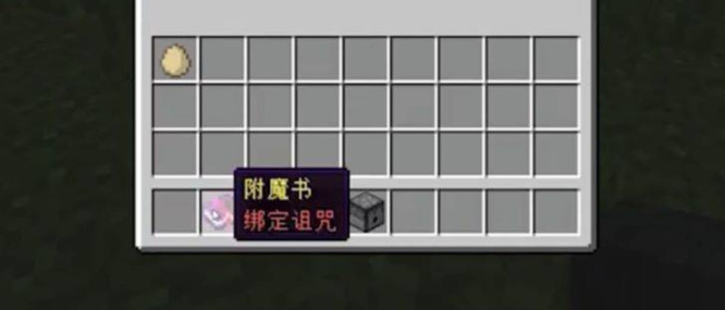 附魔书绑定诅咒有什么用