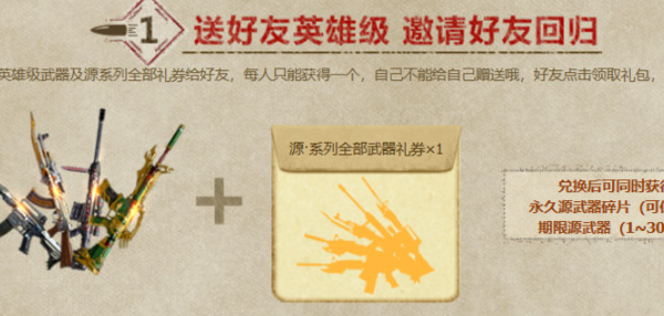 cf穿越火线怎么邀请好友回归