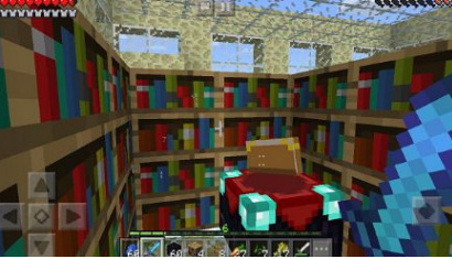 mc我的世界附魔台书架怎么摆最好_我的世界书架摆放技巧