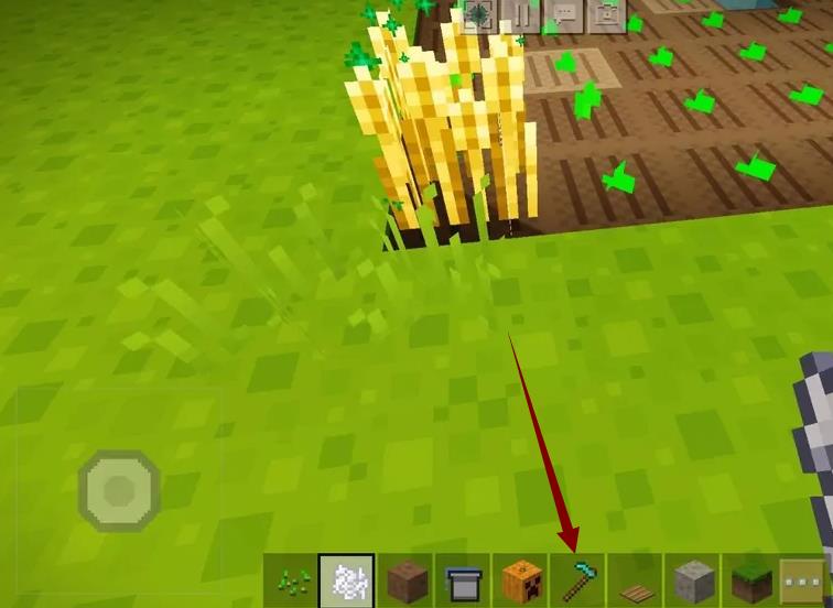 mc我的世界小麦用什么工具收割_我的世界收割小麦需要使用哪种工具