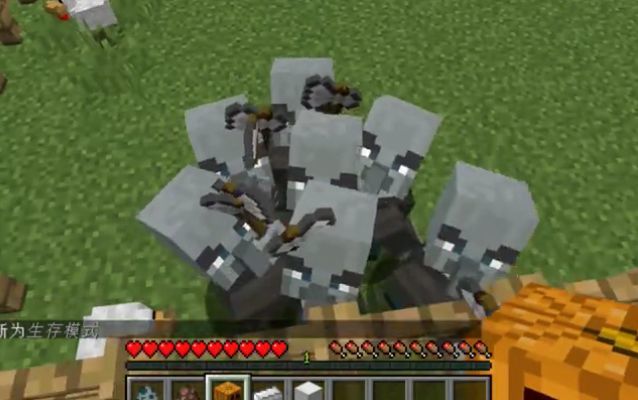 mc我的世界没有黑石怎么做熔炉_我的世界玩家如何制作熔炉