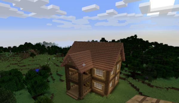 mc我的世界怎么做房子豪华简单_简单又高级轻松打造豪华房屋！