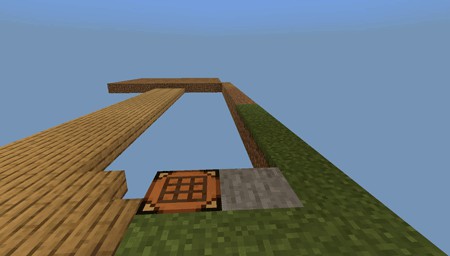 mc我的世界单方块空岛生存怎么操作_单方块空岛生存操作详解