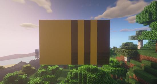 mc我的世界中怎么造的大黄蜂样子的房子_大黄蜂样子的房子建造方法