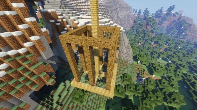 mc我的世界里面怎么建高空房子_我的世界建造高空房子方法