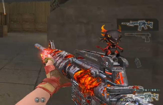 cf穿越火线黑骑士地狱火值多少钱