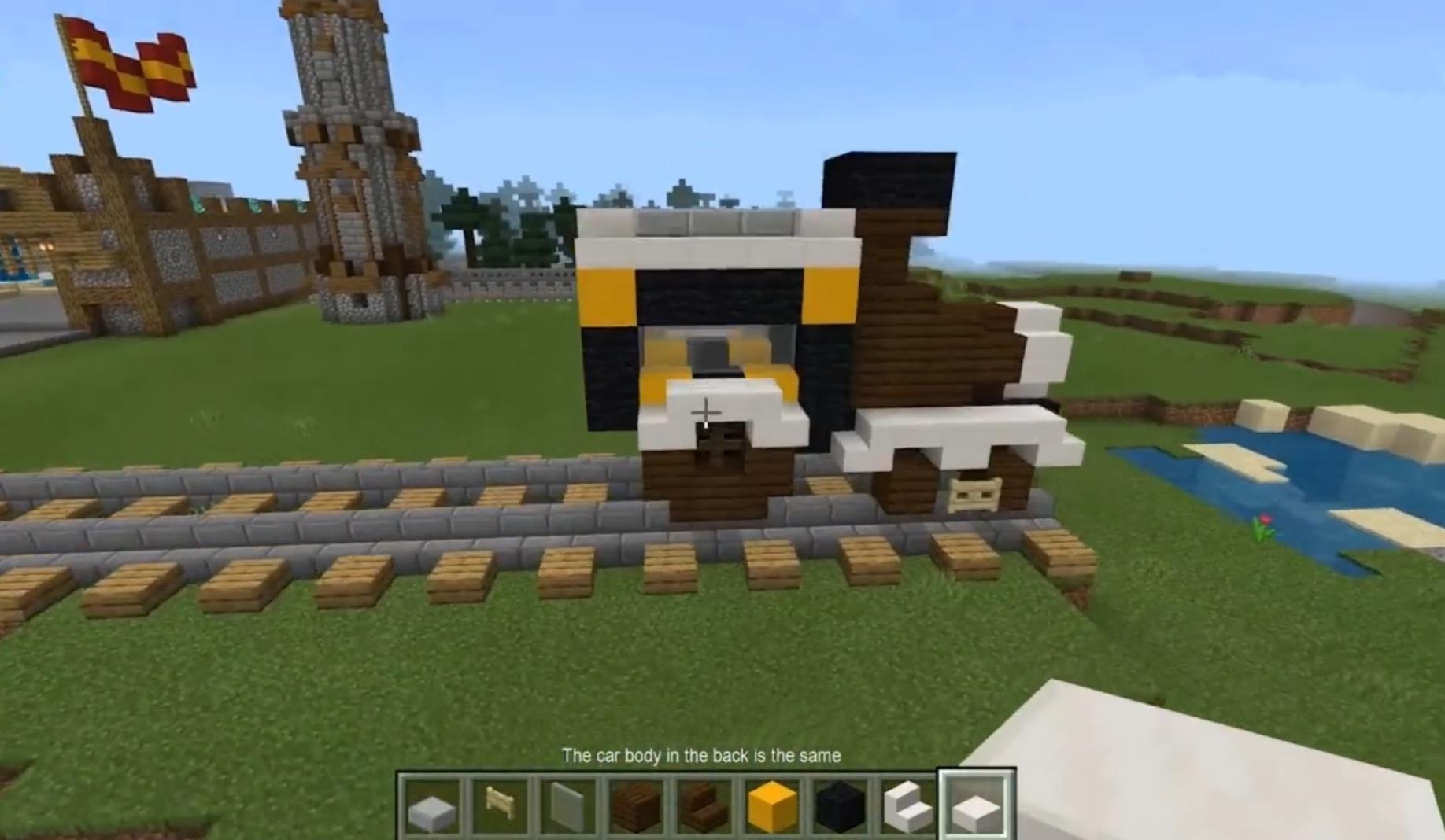 mc我的世界怎么让火车动起来_如何让我的世界中的火车行驶