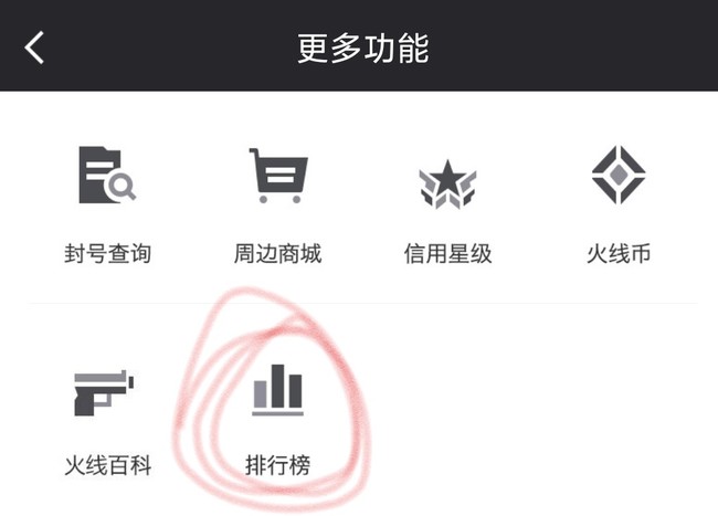 cf穿越火线掌火排行榜功能在哪里