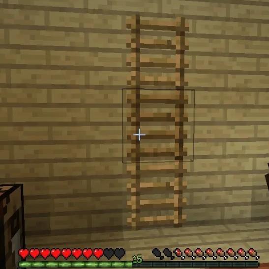 mc我的世界浮空梯子怎么做_我的世界浮空梯子制作攻略