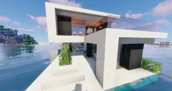 mc我的世界海景房别墅简约教程是什么_简约教程我的世界海景别墅