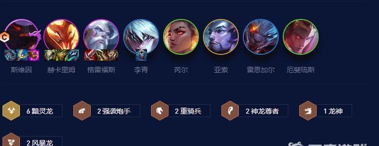 云顶之弈.5黯灵龙狮子狗阵容怎么搭配_云顶之弈.5混合宠物队阵容攻略