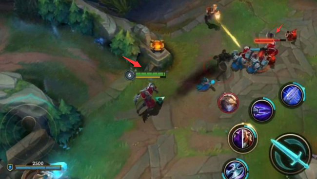 lol手游红色方视角怎么调