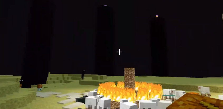 mc我的世界雪傀儡能打死怪物吗