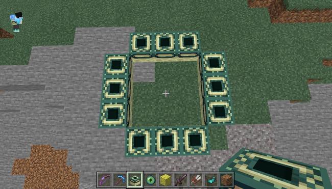 mc我的世界末地传送门怎么用_我的世界末地传送门使用方法