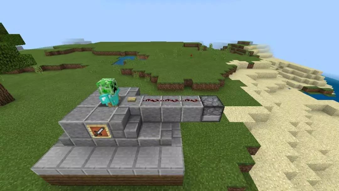 mc我的世界如何制作红石坦克_制作红石坦克 我的世界教程