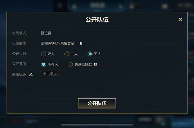 联盟手游可以几排