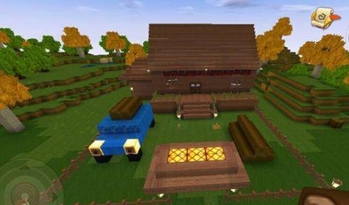 mc我的世界光头强的房子怎么做_我的世界光头强房屋制作法