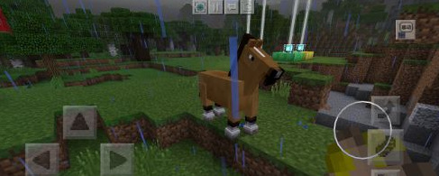 mc我的世界怎么给马上鞍