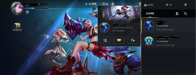 lol英雄联盟手游为什么好友在线但显示离线