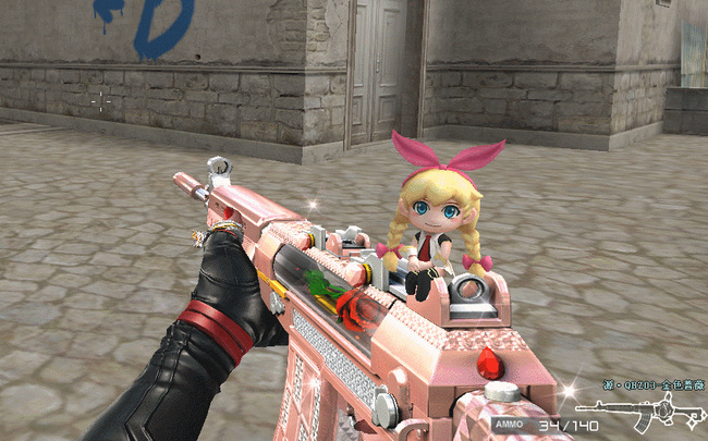 cf穿越火线源金色蔷薇有玩偶吗