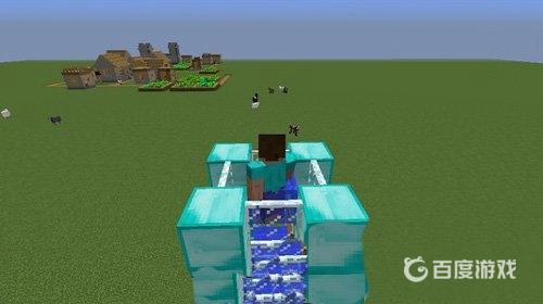 mc我的世界电梯怎么做垂直水电梯_我的世界制作垂直水电梯的方法