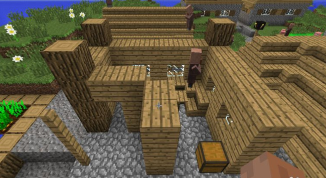 mc我的世界铁匠铺怎么做_我的世界如何建造铁匠铺