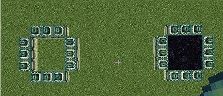 mc我的世界末地传送门创造模式怎么激活