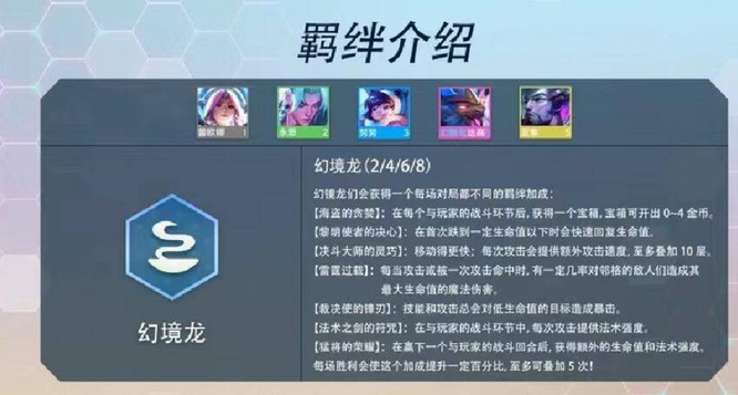 云顶之弈幻镜龙属性是什么