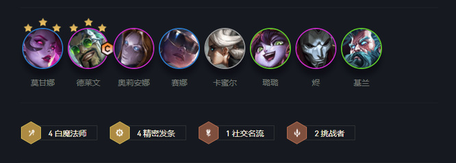 云顶之弈.5黑白魔法师配什么阵容