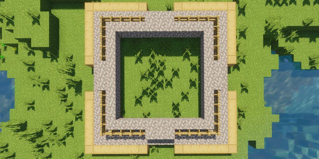 mc我的世界木头亭子怎么建_建造我的世界中的木头亭子详细步骤！