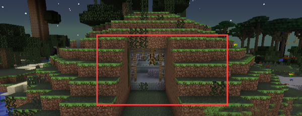 mc暮色森林牛头人的入口在哪