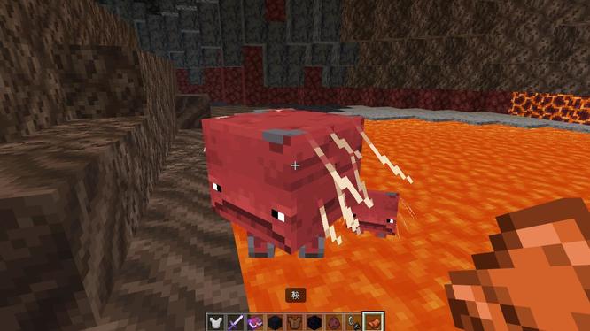 mc我的世界岩浆里的怪怎么骑