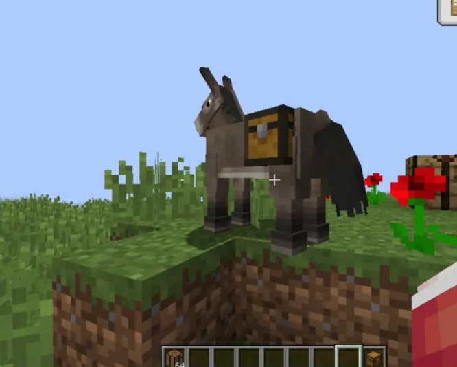 mc我的世界怎么给驴装箱子_如何在我的世界中为驴装上箱子