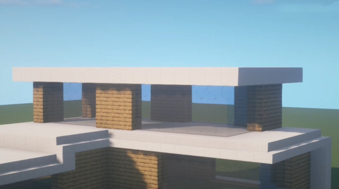 mc我的世界20x20豪华别墅怎么建_建造一个豪华20x20别墅的方法我的世界