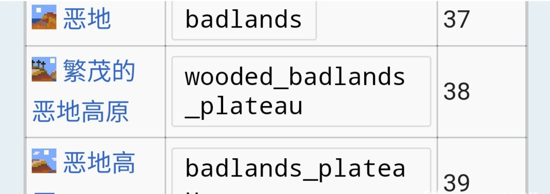 mc我的世界恶地怎么找