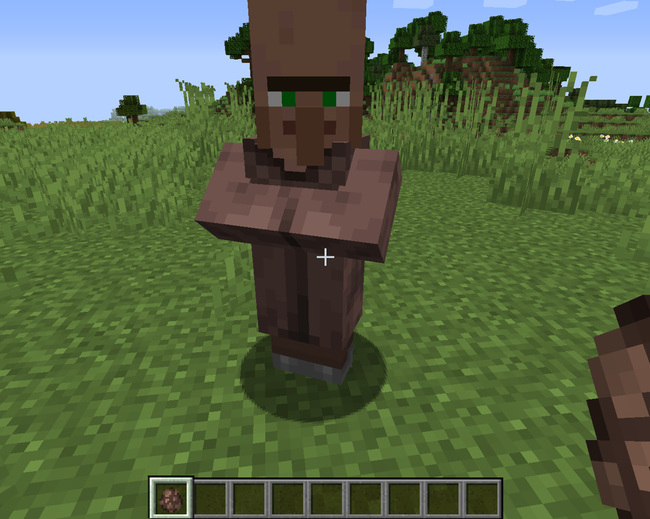 mc我的世界怎么生成npc_我的世界生成玩家村民