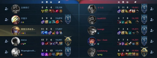 lol英雄联盟手游评分s和a是怎么判定的_英雄联盟手游评分标准解读