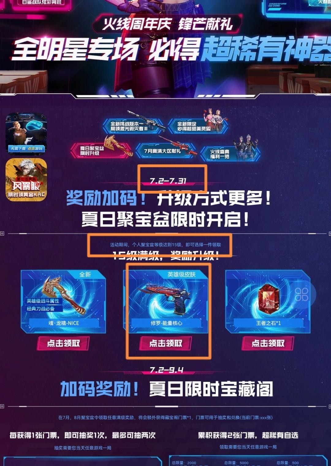 cf穿越火线端游聚宝盆修罗能量核心是皮肤吗