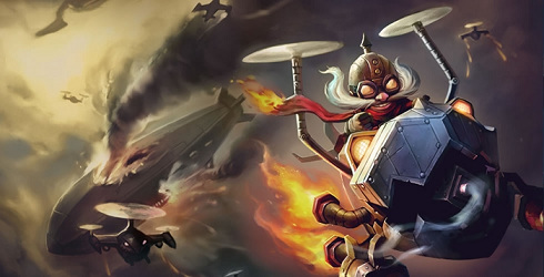 lol英雄联盟手游英勇投弹手是什么位置